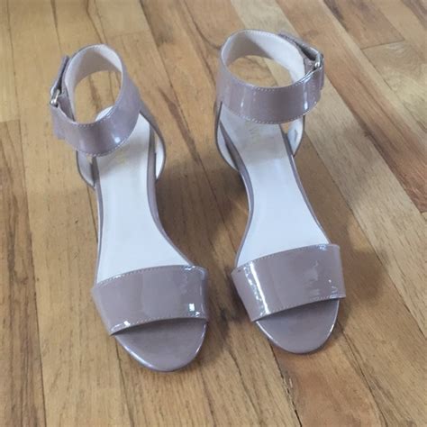 Nine West Shoes Nine West Nude Wedge Sandal Poshmark