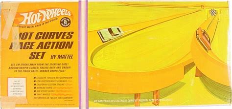 Hot Curves Race Action Set Hot Wheels Playset Hwredline