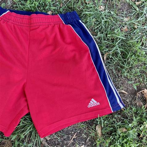 Adidas Vintage 90s Adidas Stripes Logo Shorts Streetwear Grailed