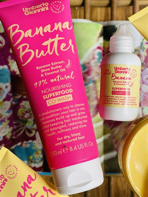 Umberto Giannini Banana Butter Superfood Haircare Beautyeq