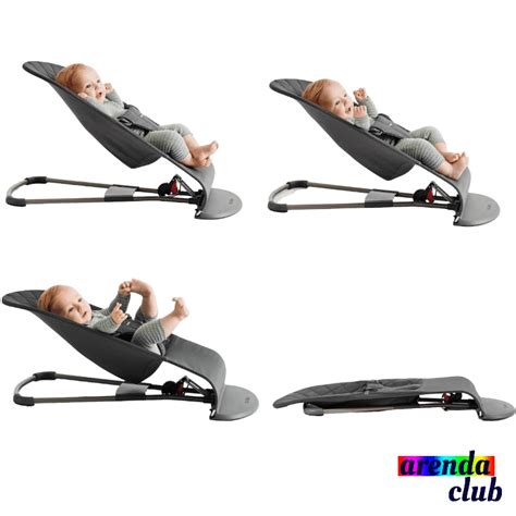 Шезлонг BabyBjorn Bliss Cotton | ArendaClub