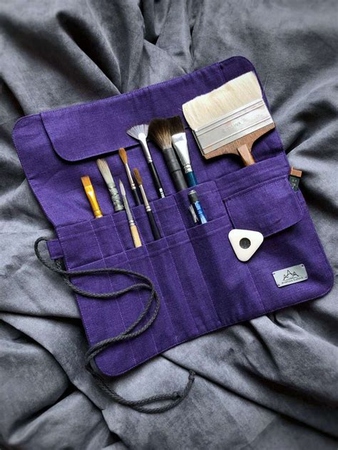 ПЕНАЛЫ для Кистей > Пенал для кистей. Синяя акварель купить в интернет ...