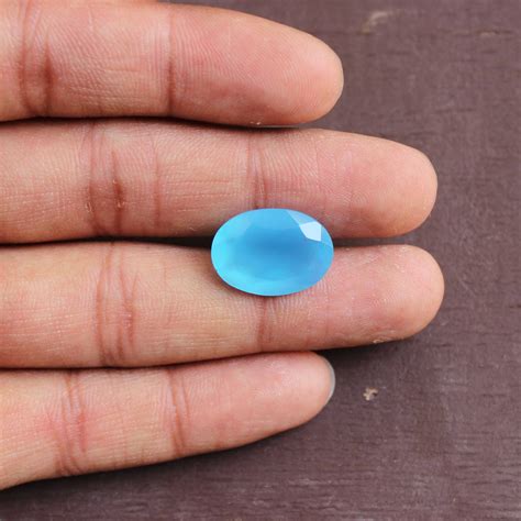 Natural Chalcedony Cut Oval Shape Gem Cabochon All Size