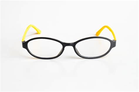 Premium Photo | Trendy stylish eyeglasses on white background