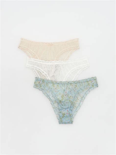 Set De Perechi De Chilo I Bikini Culoare Albastru Pal Reserved