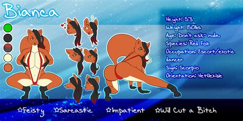 Bianca Reference By SchadenfreudeArt Hentai Foundry