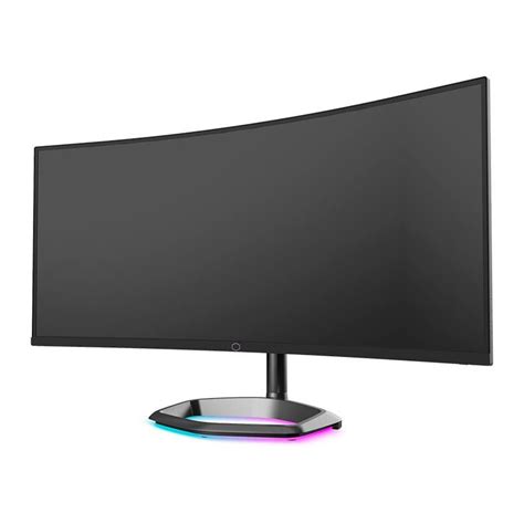 Monitor Gamer Cooler Master Gm Cwq Argb Pol Va Curvo Uwqhd