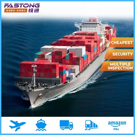 The Best Freight Forwarder Offer Full Set Services LCL FCL Fba Roro Sea