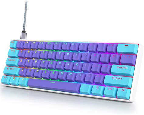 Amazon Guffercty Kred Gk Gaming Mechanical Keyboard Percent Hot Swappable With Rgb
