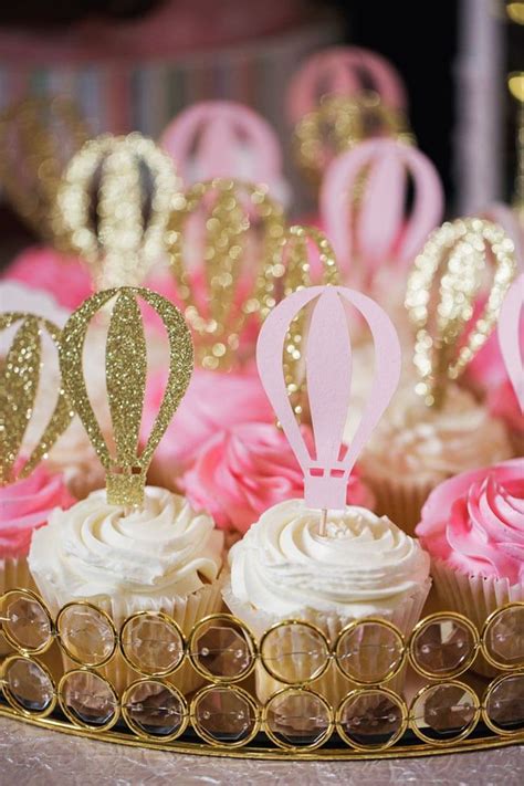 Gorgeous Hot Air Balloon 1st Birthday Party Hot Air Balloon Baby Shower Hot Air Ballon Baby