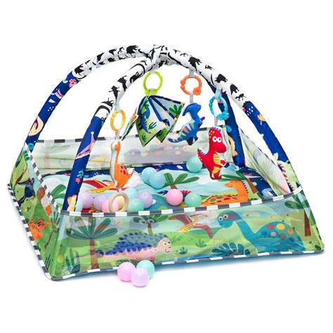 Funkids / Развивающий игровой коврик-манеж для детей "Play Ground Gym ...