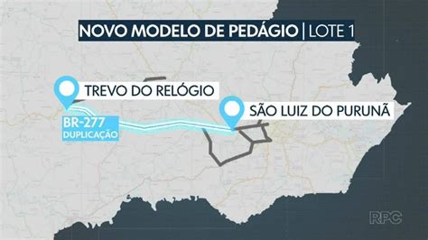 Pedágio no Paraná cobrança nas estradas do lote 1 deve começar no