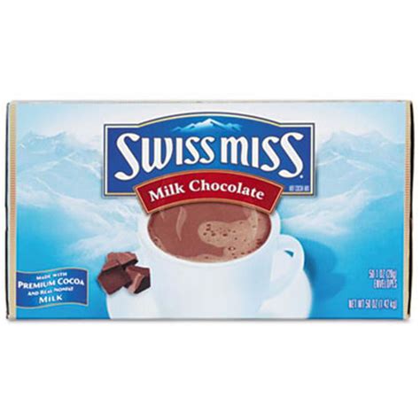 Swiss Miss Hot Cocoa Mix Regular Packets Box Walmart