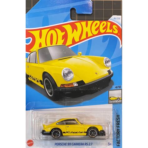風火輪 Hot Wheels 24B 24C 保時捷 PORSCHE 911 CARRERA RS 2 7 蝦皮購物