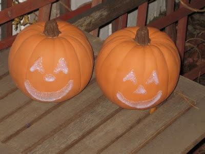 Glitter Pumpkins - SunnyDay Memories