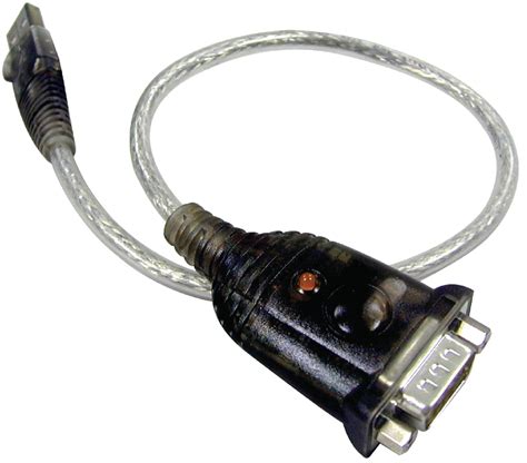 Converter USB-A Male - RS232 Black/Silver