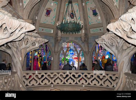 Dlp Feb 2009 Inside The Castle Disneyland Paris