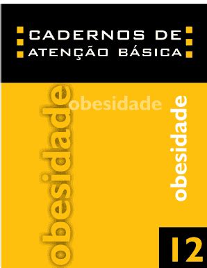 Preenchível Disponível seduc ro gov Caderno de Ateno Bsica Obesidade