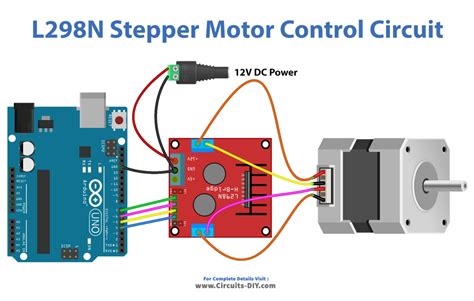 Stepper Motor Using L N Driver Arduino Tutorial Off