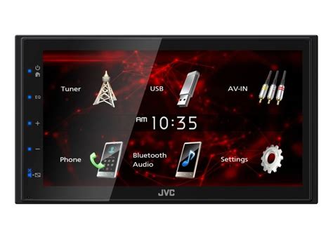 Jvc Kw M Bt Inch Double Din Touchscreen Digital Multimedia Rec