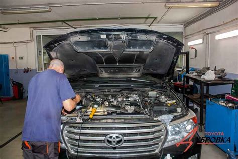 Ремонт топливных форсунок на дизельном двигателе Toyota Land Cruiser ...