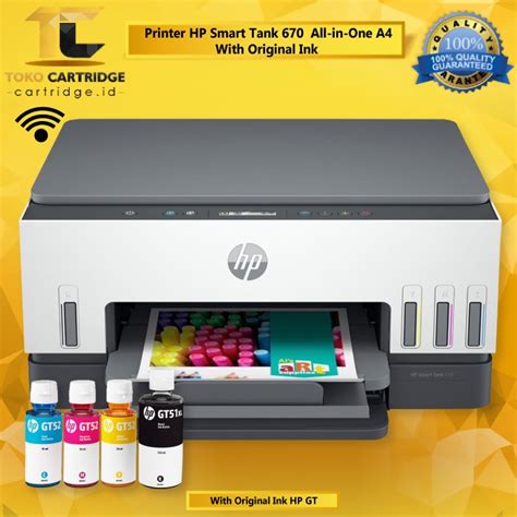 Jual Printer Hp Smart Tank All In One A Print Scan Copy Wifi