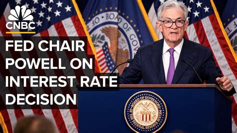 Federal Reserve Chair Jerome Powell Speaks After Fed Holds Interest