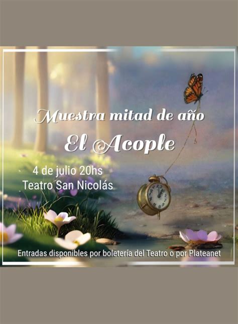 Sex La Obra Teatro San Nicol S