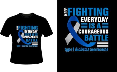 Дизайн футболки с информацией о диабете, или цитаты с информацией о ...