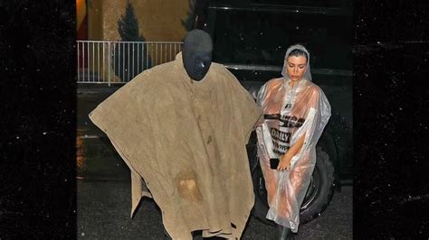 Bianca Censori Goes Naked Under Sheer Raincoat For Outing With Kanye West In 2024 Kanye West