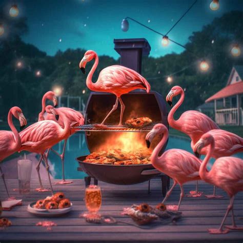 Flamingo Pool Party Extravaganza – Prompt Library