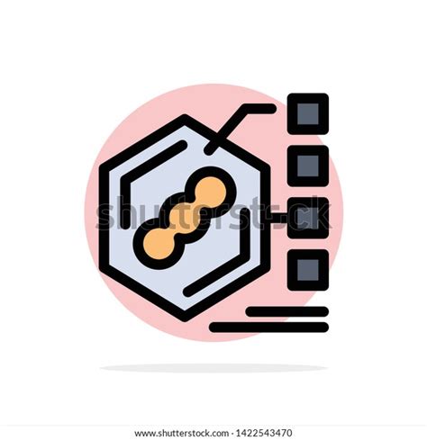 Bacteria Biochemical Examination Form Life Abstract Stock Vector