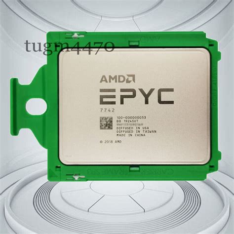 AMD EPYC 7742+Supermicro H12SSL-i 64 core 128 thread 2.25ghz 225w CPU ...