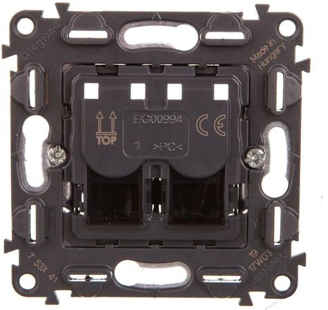 Gniazdo elektryczne Legrand Valena Allure Gniazdo Podwójne 2Xrj45 Kat ...