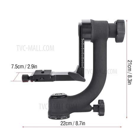 Wholesale Customize Panoramic 360 Degree Vertical Gimbal Tripod Head 1