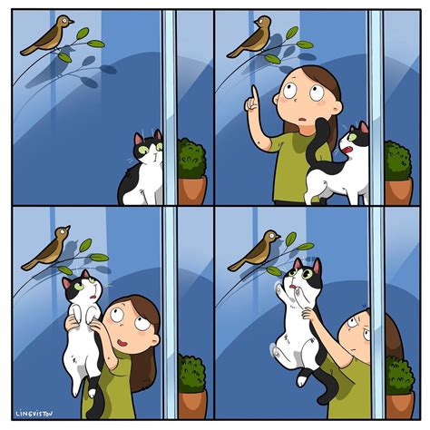 Художница из Татарстана рисует смешные комиксы про кошек | Мир комиксов ...