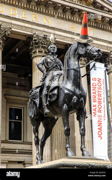 Duke Of Wellington Statue Gallery Of Modern Art Royal Exchange Square