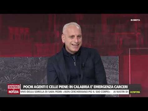 Carceri Calabria Al Collasso Intervista Tv Segretario Regionale Sappe