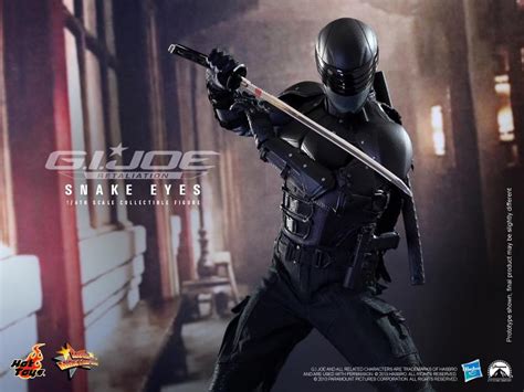 Hot Toys G I Joe Retaliation Th Scale Snake Eyes Images Information Hisstank