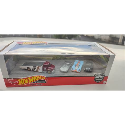 Hot Wheels Premium Iconic Racer Car Culture Box Set Shopee Malaysia