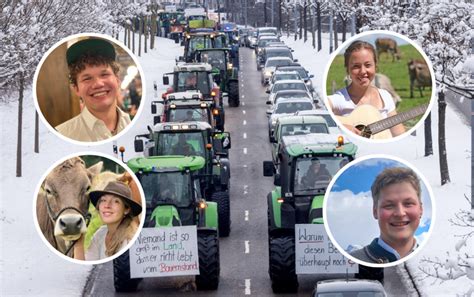 Bauernproteste im Allgäu Junge Landwirte fühlen sich alleingelassen