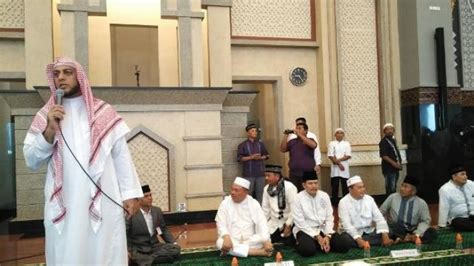 Jamaah Tablig Akbar Syeikh Ali Zaber Di Masjid Agung At Taqwa Kutacane