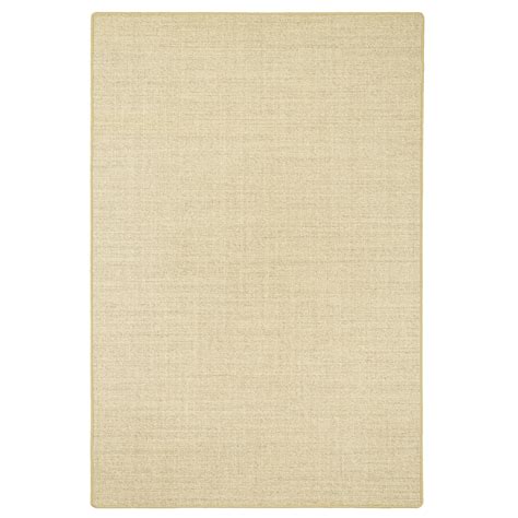 Tapis Astra En Sisal Tiss En Fibres Naturelles Couleur Vert Millet