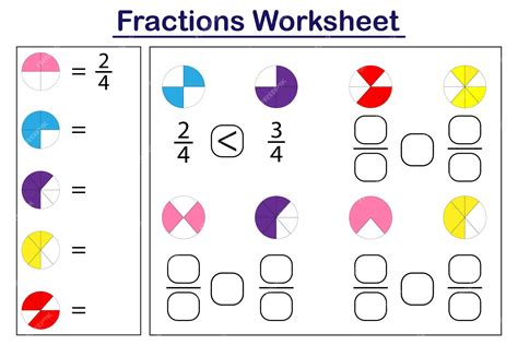 Fractions Worksheets Grade 4 Worksheets Library