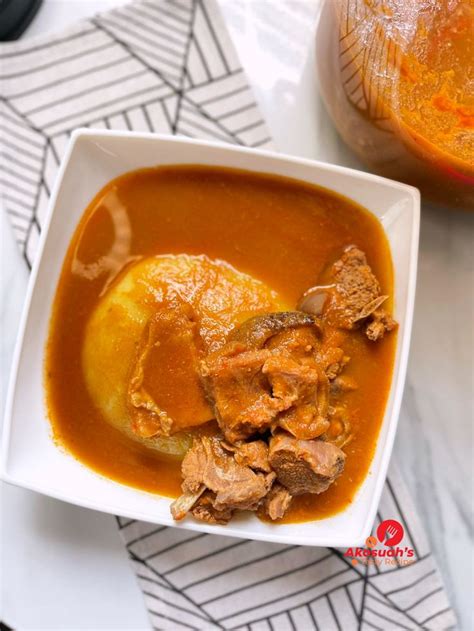 Fufu And light soup-GHANAIAN FOOD🇬🇭 | Ghana food, Food, Food inspiration