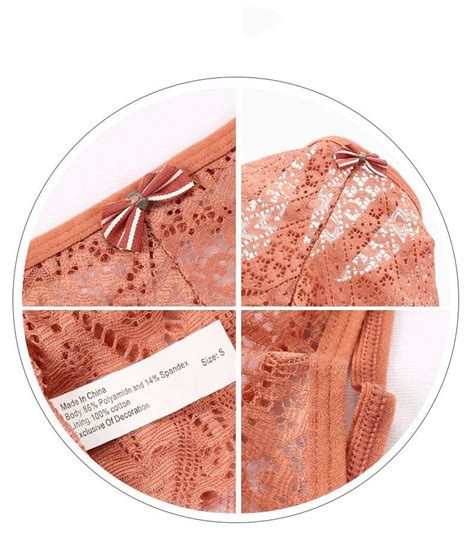 Zxyouping Kit Calcinha Sexy Cintura M Dia De Renda La O Oco Mais Lingerie Feminina Shopee Brasil