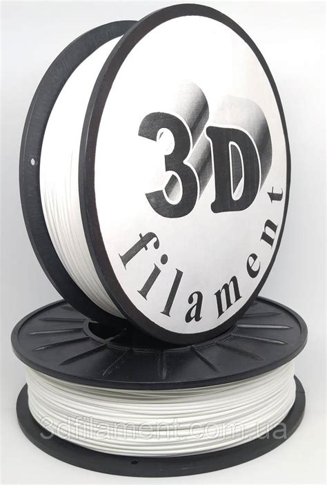 Купить PLA (ПЛА) пластик для 3D принтера Білий 1,75mm 0,75кг, цена 365 ...