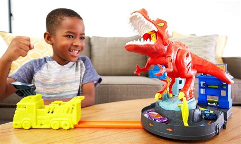 Hot Wheels City Atak T Rexa Pojazdy tory i garaże Sklep internetowy al to