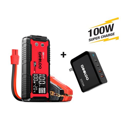 GOOLOO GT4000 Jump Starter - GT4000+EVA Storage Box - GOOLOO