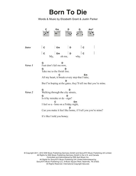 It Is Not Deaeth To Die Chords 4